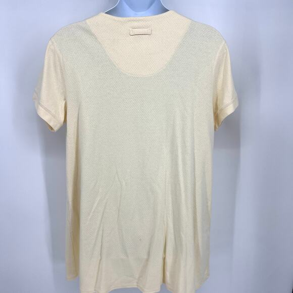 Karen Neuburger Womens Pale Yellow Full Zip Housecoat Robe Size 2XL **READ** - Picture 3 of 7